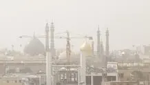 قم در محاصره گرد و غبار+ویدئو