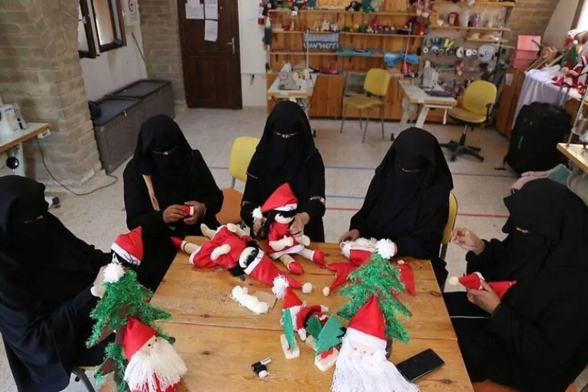 شادی گمشده در کریسمس غزه

