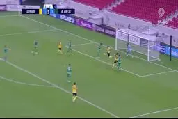 گل دوم سپاهان به الاهلی+ ویدئو