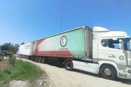۱۱ تن کمک بشردوستانه روسیه به تهران رسید