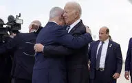 ورود بایدن به اسرائیل با استقبال ویژه نتانیاهو/ ویدئو
