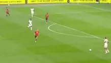 گل اول اسپانیا به انگلیس+ ویدئو