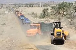 کامیون داران جاده کشیدند