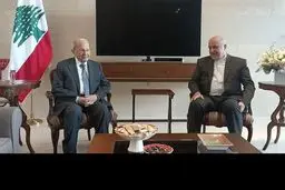 السفیر الإیرانی یلتقی میشال عون