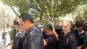 بامداد بیات تشییع شد

