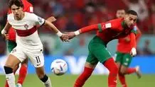 بازی مراکش و پرتغال از نگاه آمار