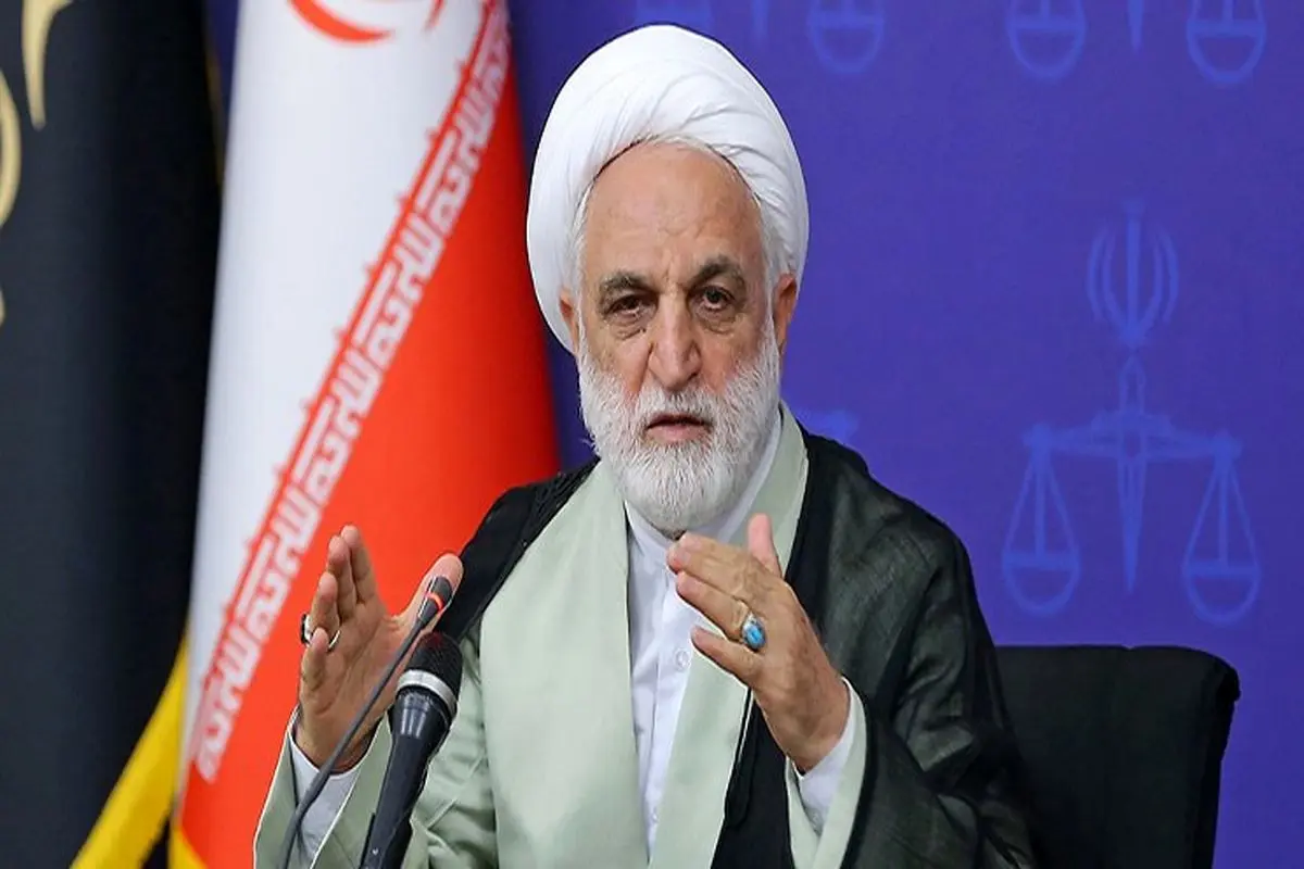 اژه‌ای: در ماجرای 《اغتشاشات》 اخیر آن کسی که باید اعدام شود، طبق قانون مجازات می‌شود / کسانی که در برخی ناهنجاری‌ها، کار سازمان یافته‌ می‌کنند به اشد مجازات می‌رسند

