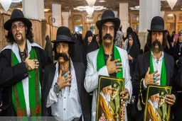 ۴ مهمان خاص مراسم چهلم سرلشکر موسوی + عکس