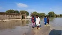 وضعیت کپرهای روستای گو در سیستان و بلوچستان بعد از سیل/ ویدئو