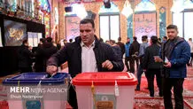 Iranian sports authorities cast their ballots