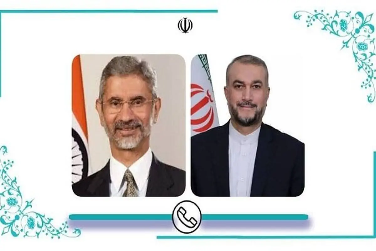 Iran, India FMs stress expansion of bilateral cooperation