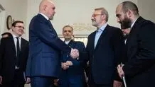 دیدار وزیر انرژی روسیه و علی لاریجانی