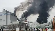 انفجار مهیب در ژاپن/ ویدئو