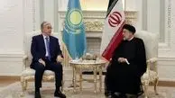 ایران وکازاخستان توقعان مذکرات للتعاون بحضور رئیسي البلدین