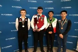اسنوکر باز ایران به مقام سوم جهان رسید