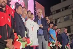 لحظه رونمایی پیراهن تیم ملی در جام جهانی ۲۰۲۶+ ویدئو