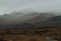 آتشفشان تفتان زیر برف رفت