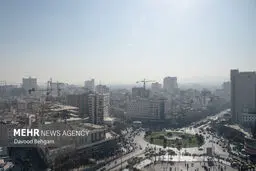 شاخص آلودگی هوای مشهد امروز یکشنبه ۲۳ آذر ۱۴۰۴