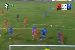 صحنه تماشایی از مقاومت دروازه پادیاب مقابل استقلال+ ویدئو