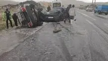تصادف مرگبار در محور مشکین‌شهر – پارس‌آباد / ۳ نفر جان باختند

