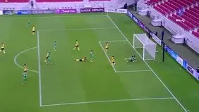 گل دوم الاهلی به سپاهان+ ویدئو