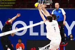 ایران فی مرکز الوصافة فی بطولة آسیا بالکرة الطائرة للناشئین