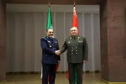 وزیر دفاع در بلاروس+ عکس