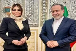 مصاحبه مجری معروف عرب با عراقچی + عکس 