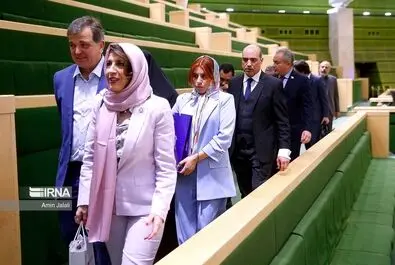 حضور نمایندگان مجلس مکزیک در جلسه امروز مجلس شورای اسلامی