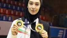 نخستین نقره دختران تکواندوی ایران هم ثبت شد