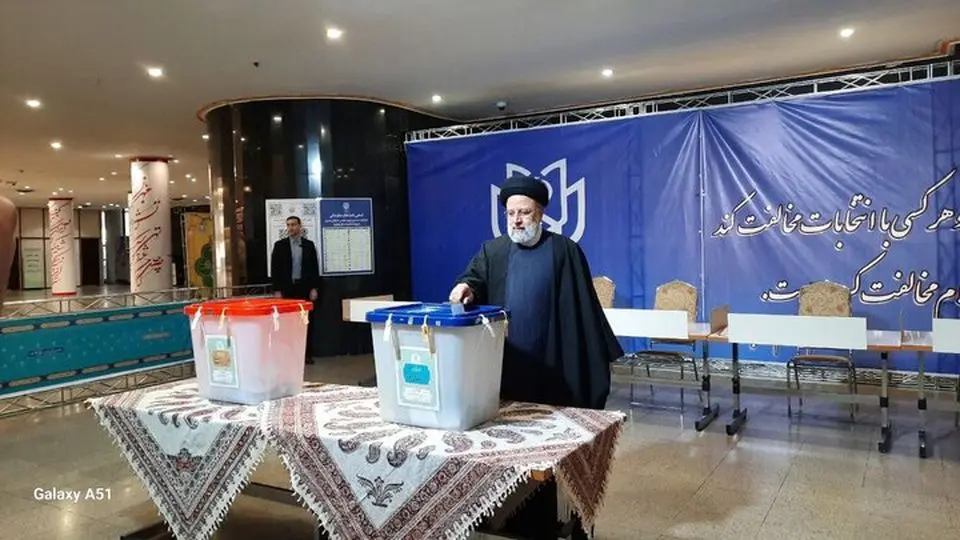 Winner of election field is Iranian nation: Raeisi