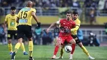 درجا زدن پرسپولیس در اصفهان
