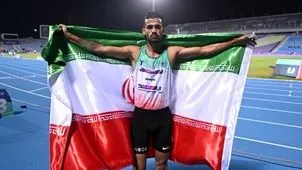 علی امیریان در دوی ۸۰۰ متر بازی‌های کشورهای اسلامی طلایی شد