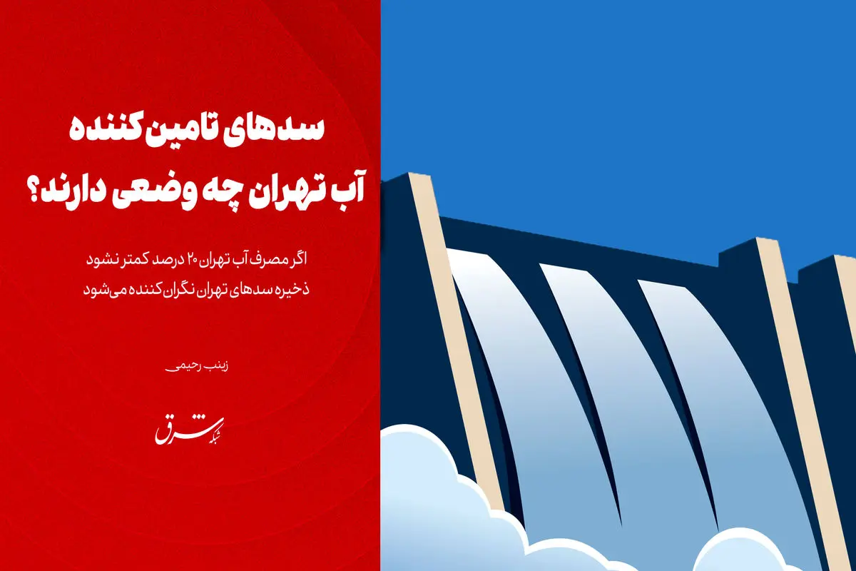 سدهای تامین‌کننده آب تهران چه وضعی دارند؟



