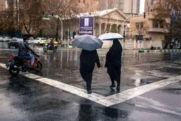 پیش بینی هوای تهران فردا یکشنبه 23 آذر 1404/ باد و باران در نقاط مختلف تهران