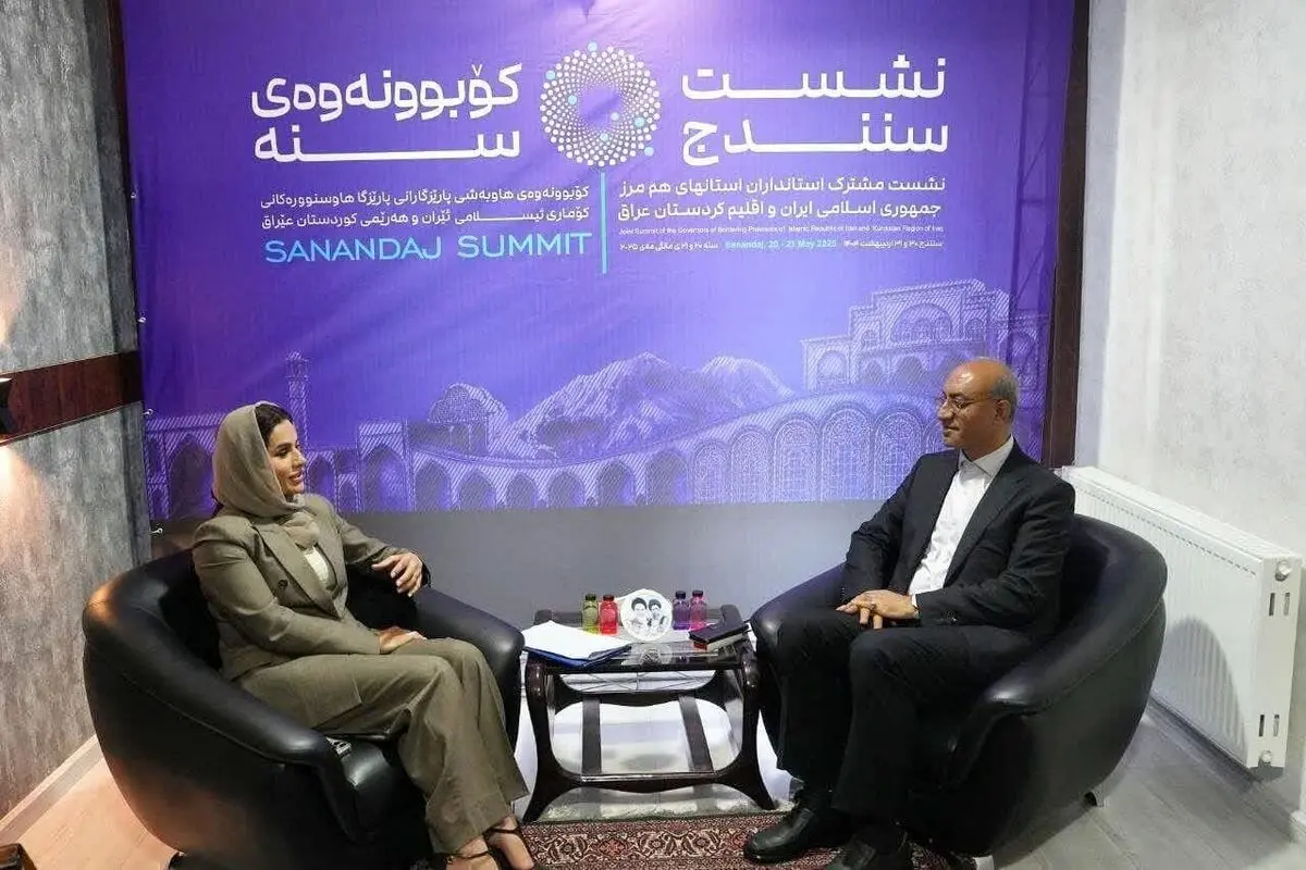 تقویت همکاری‌های مرزی و درمانی؛ دیدار استانداران کرمانشاه و حلبچه در سنندج