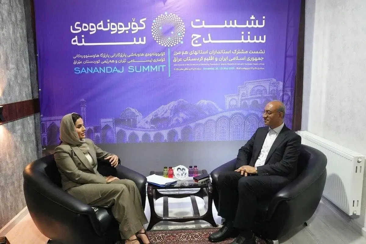 تقویت همکاری‌های مرزی و درمانی؛ دیدار استانداران کرمانشاه و حلبچه در سنندج