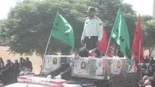پیکر رها شیخی همراه خانواده‌اش در خمین تشییع شد 