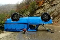 واژگونی در باران؛ این خودرو رکورددار حوادث بارانی شد