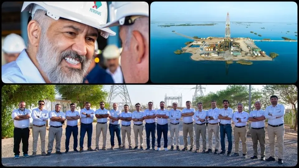 راه‌اندازی موفق چاه فهلیان ۸۵ در آزادگان جنوبی توسط گروه پتروپارس