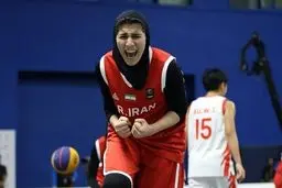 بسکتبال سه نفره دختران ایران به فینال راه یافت