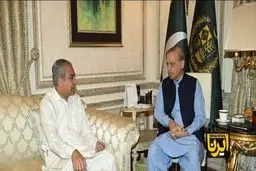 دیدار وزیر کشور پاکستان با شهباز شریف پیش از عزیمت به ایران