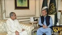 دیدار وزیر کشور پاکستان با شهباز شریف پیش از عزیمت به ایران