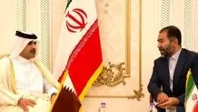 ایران وقطر تتفقان على تشکیل مجلس أعمال مشترک