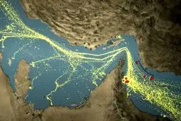 ناو‌هواپیمابرامریکا در بحرین پهلوگرفت
