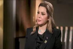 پیام تقدیر دختر صدام از بارزانی