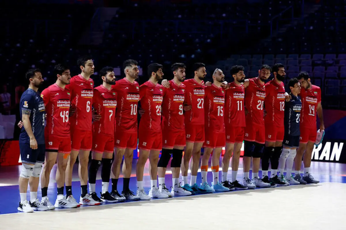 والیبال ایران در رتبه ۱۴ رنکینگ جهانی