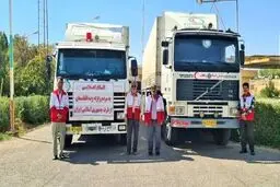 إیران ترسل شحنة ثالثة من المساعدات الإنسانیة إلى أفغانستان