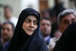 دختر پزشکیان در خانه سردار شهید حاجی‌زاده