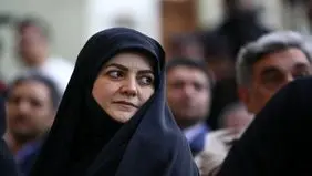 دختر پزشکیان در خانه سردار شهید حاجی‌زاده